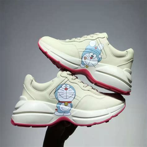 gucci doraemon clothes|gucci doraemon rhyton shoes.